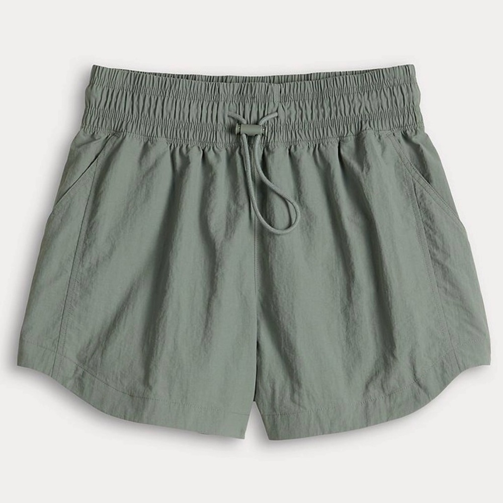 FLX Womens Oversized Woven Shorts M NWOT